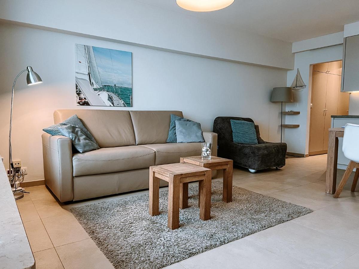 Cosy Studio With Sea View In Ostende Kültér fotó